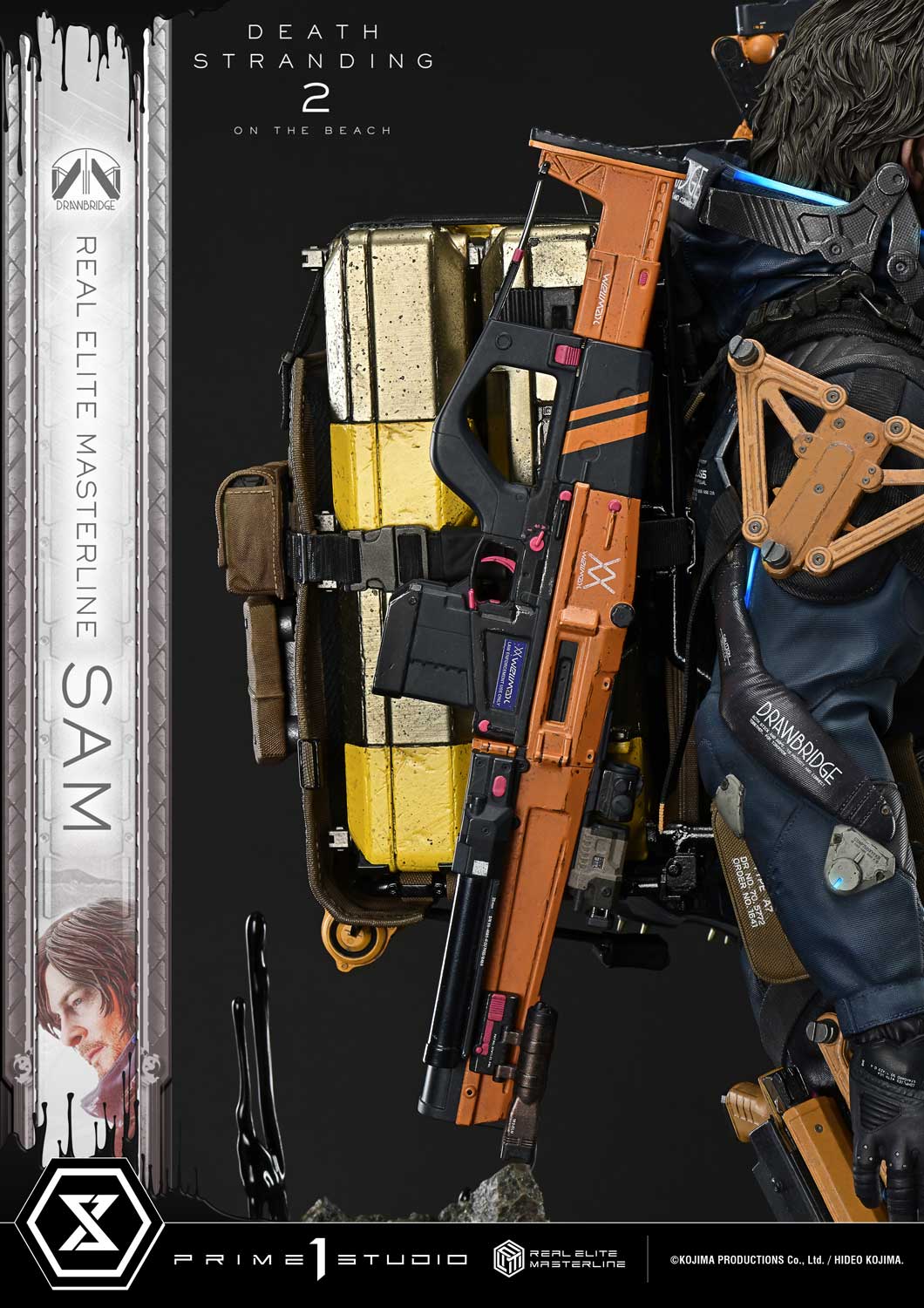 PRE-ORDER Prime 1 Statue - Real Elite Masterline - DEATH STRANDING 2: ON THE BEACH - Sam 1/3