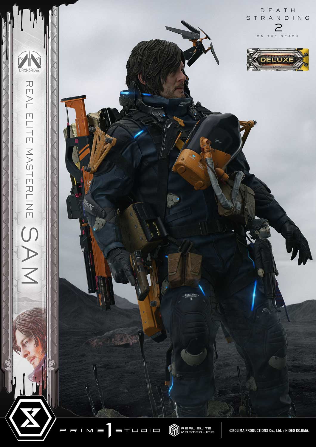 PRE-ORDER Prime 1 Statue - Real Elite Masterline - DEATH STRANDING 2: ON THE BEACH - Sam 1/3