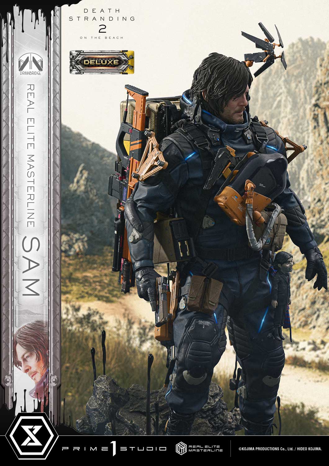 PRE-ORDER Prime 1 Statue - Real Elite Masterline - DEATH STRANDING 2: ON THE BEACH - Sam 1/3