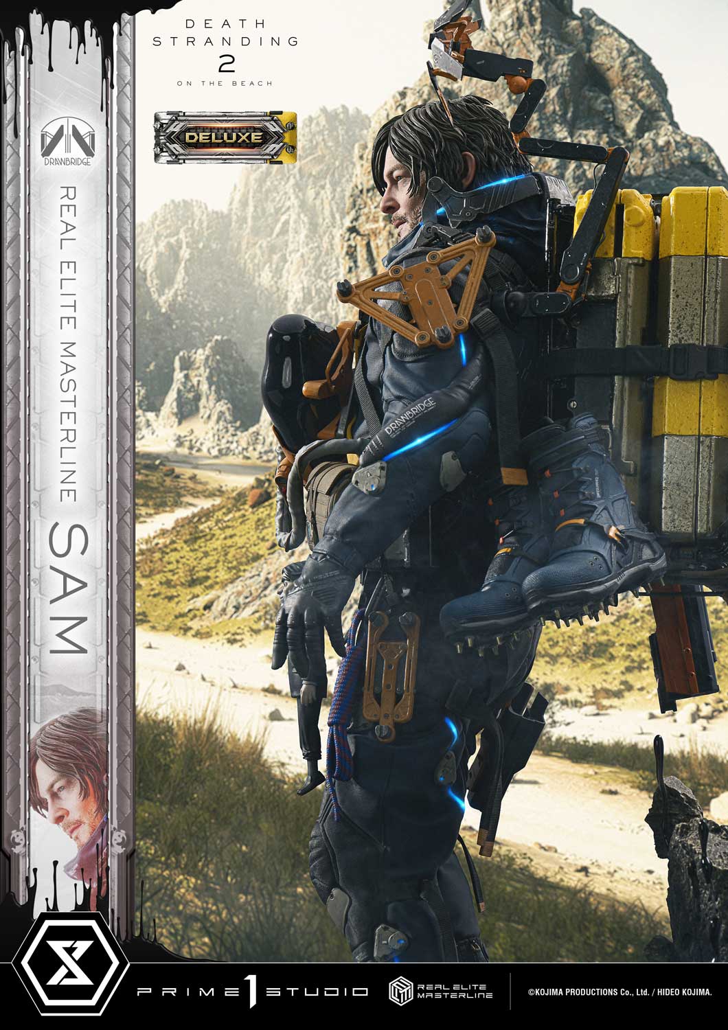 PRE-ORDER Prime 1 Statue - Real Elite Masterline - DEATH STRANDING 2: ON THE BEACH - Sam 1/3