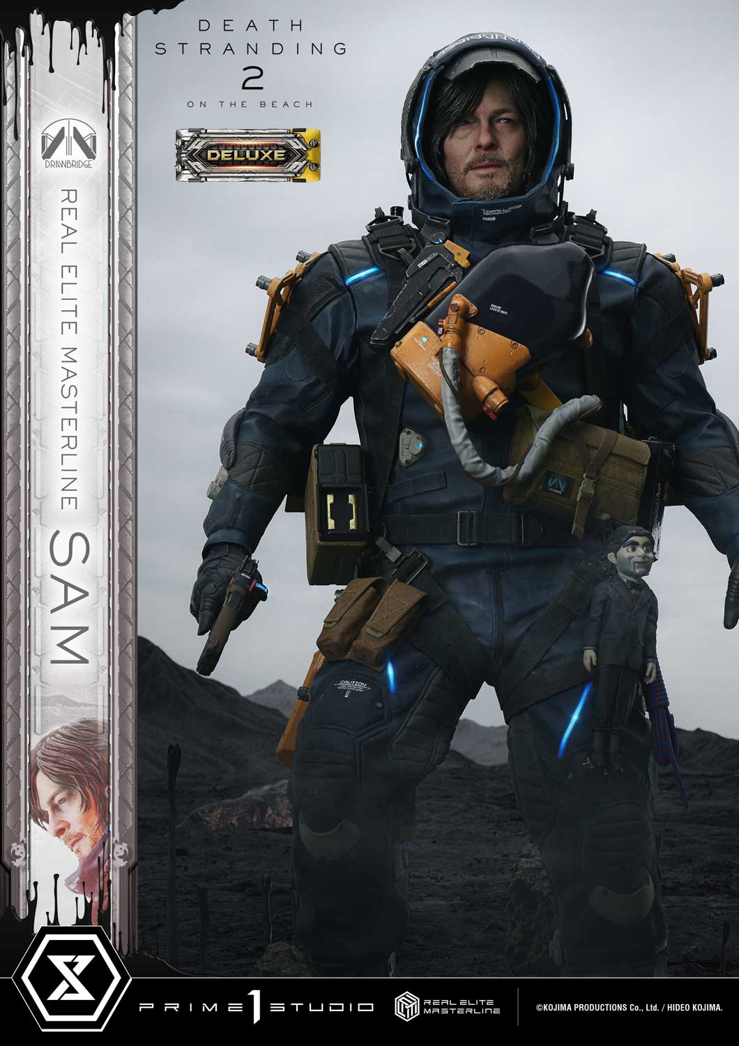 PRE-ORDER Prime 1 Statue - Real Elite Masterline - DEATH STRANDING 2: ON THE BEACH - Sam 1/3