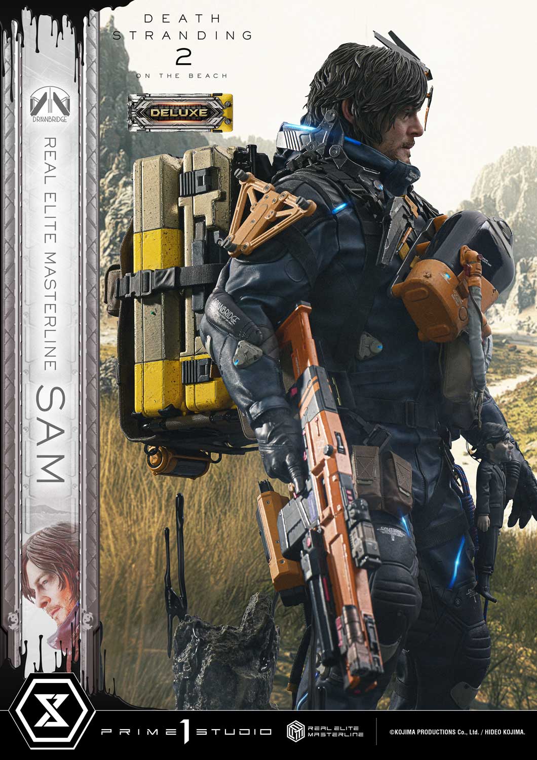 PRE-ORDER Prime 1 Statue - Real Elite Masterline - DEATH STRANDING 2: ON THE BEACH - Sam 1/3