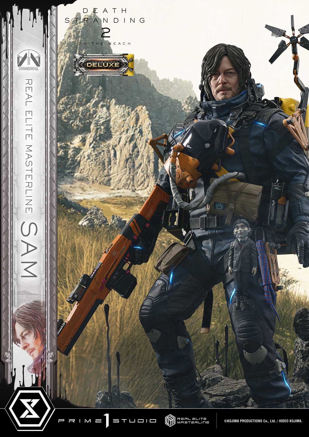 PRE-ORDER Prime 1 Statue - Real Elite Masterline - DEATH STRANDING 2: ON THE BEACH - Sam 1/3
