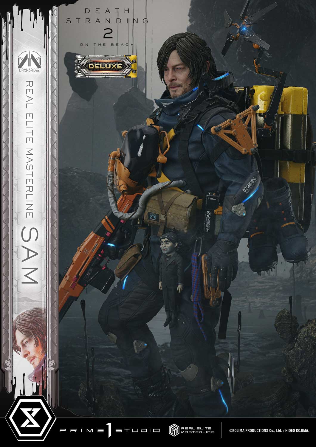PRE-ORDER Prime 1 Statue - Real Elite Masterline - DEATH STRANDING 2: ON THE BEACH - Sam 1/3