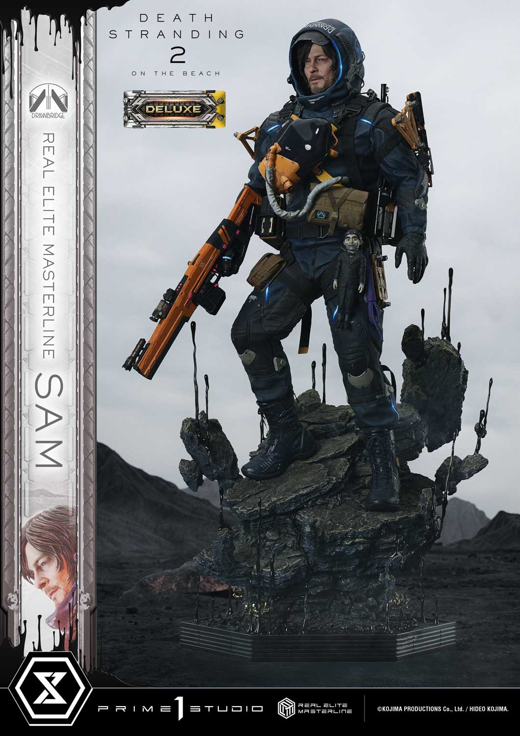 PRE-ORDER Prime 1 Statue - Real Elite Masterline - DEATH STRANDING 2: ON THE BEACH - Sam 1/3
