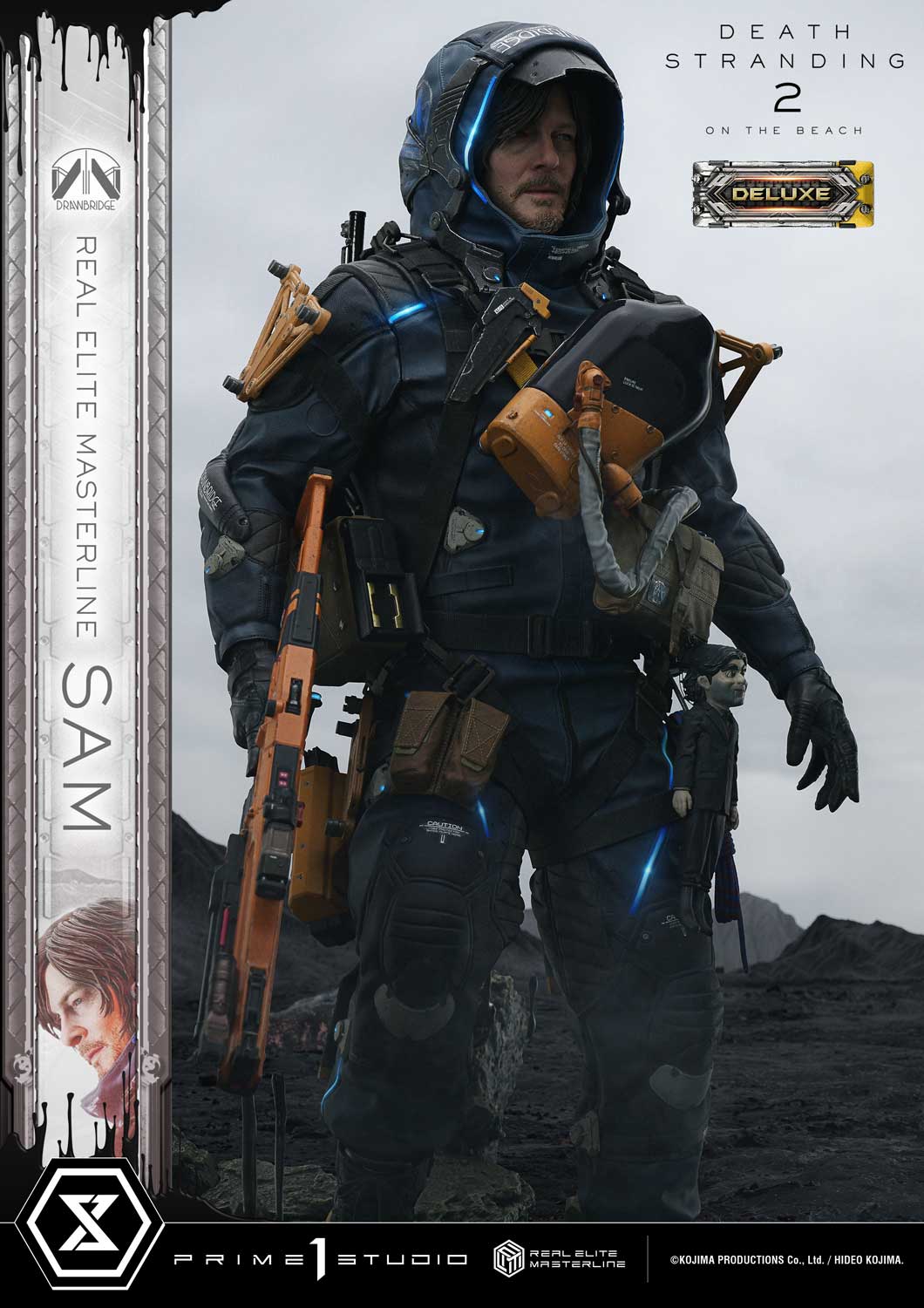 PRE-ORDER Prime 1 Statue - Real Elite Masterline - DEATH STRANDING 2: ON THE BEACH - Sam 1/3