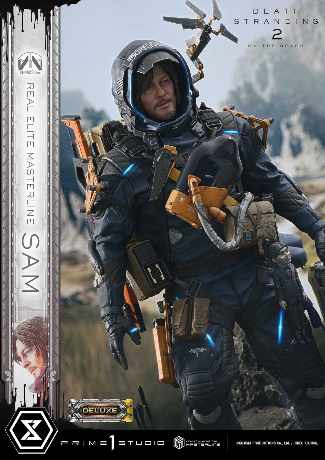 PRE-ORDER Prime 1 Statue - Real Elite Masterline - DEATH STRANDING 2: ON THE BEACH - Sam 1/3