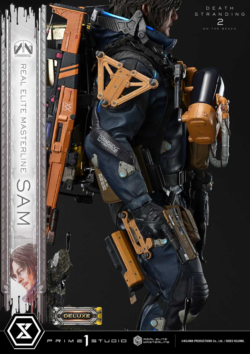 PRE-ORDER Prime 1 Statue - Real Elite Masterline - DEATH STRANDING 2: ON THE BEACH - Sam 1/3