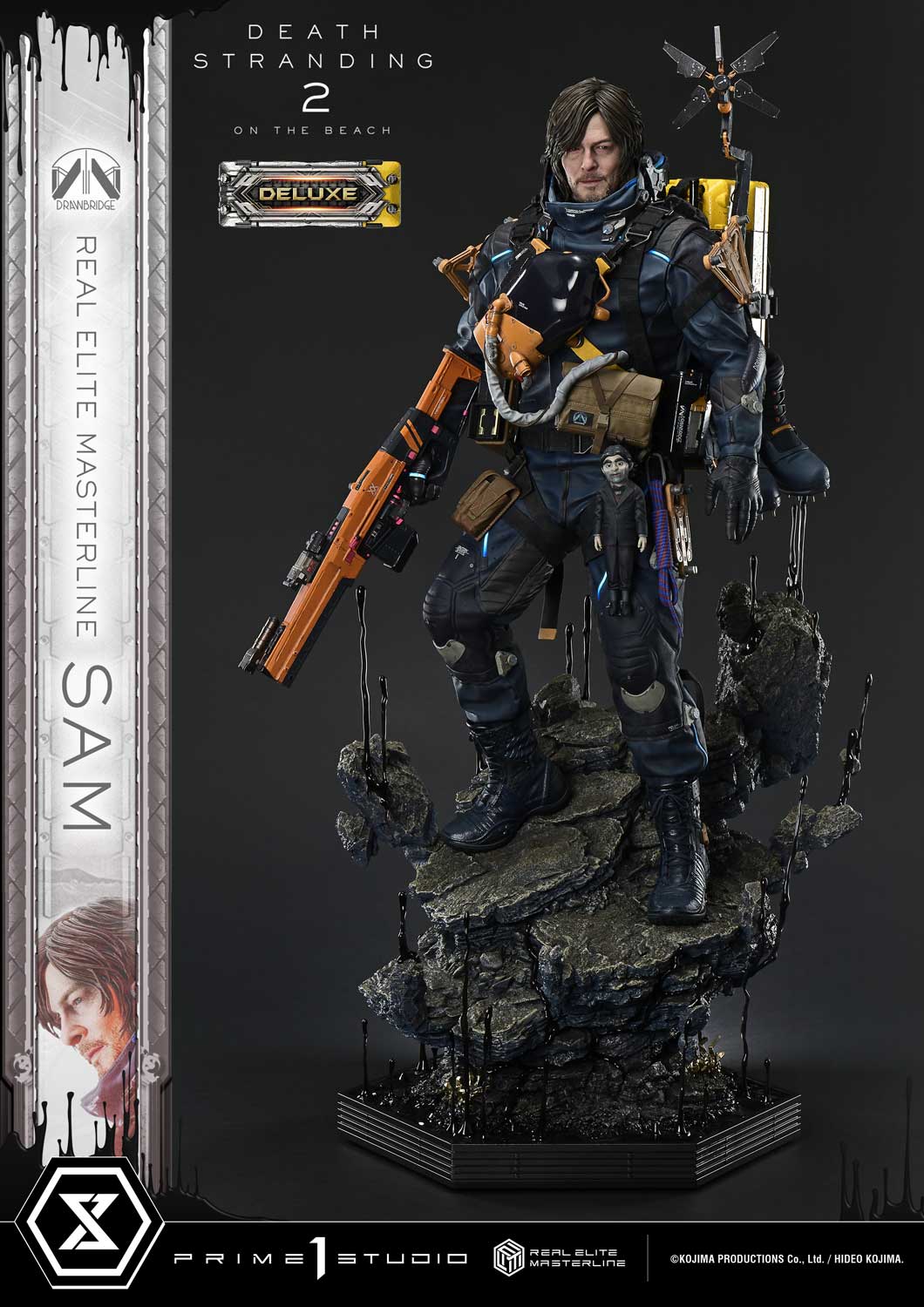 PRE-ORDER Prime 1 Statue - Real Elite Masterline - DEATH STRANDING 2: ON THE BEACH - Sam 1/3