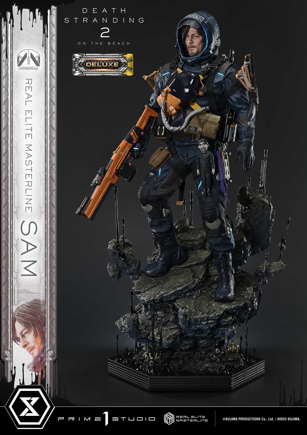 PRE-ORDER Prime 1 Statue - Real Elite Masterline - DEATH STRANDING 2: ON THE BEACH - Sam 1/3