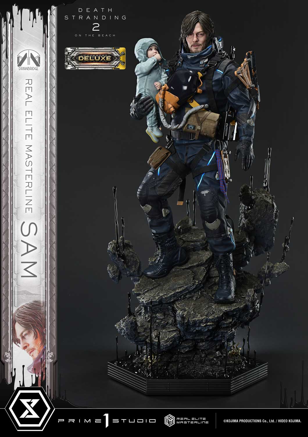 PRE-ORDER Prime 1 Statue - Real Elite Masterline - DEATH STRANDING 2: ON THE BEACH - Sam 1/3