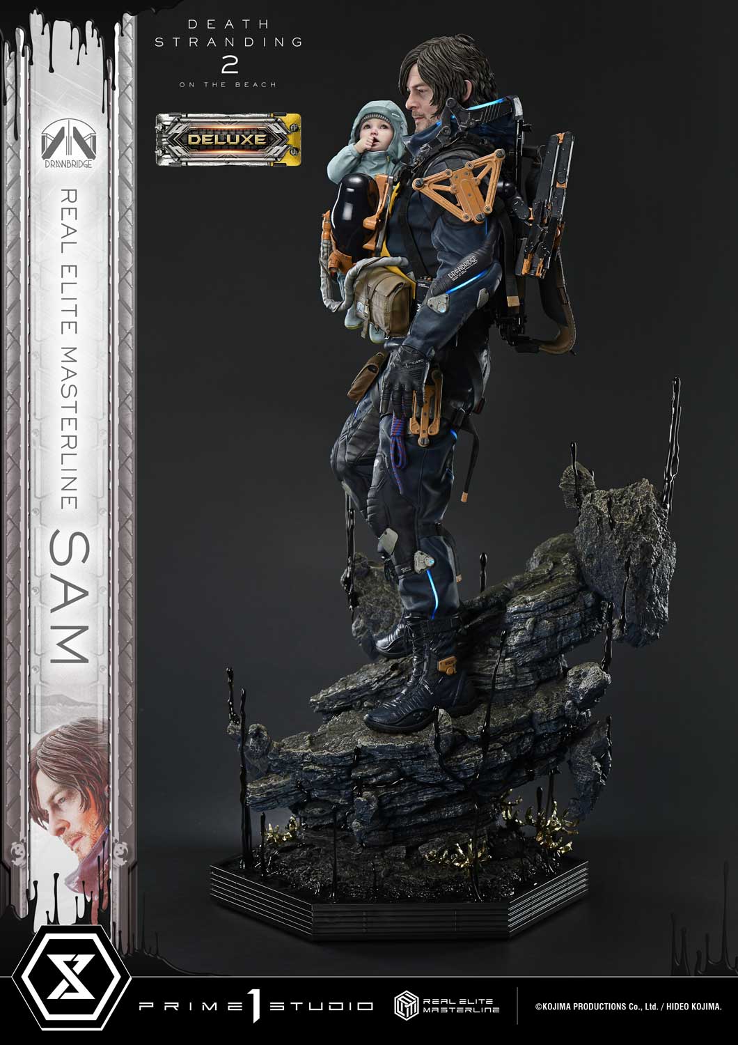 PRE-ORDER Prime 1 Statue - Real Elite Masterline - DEATH STRANDING 2: ON THE BEACH - Sam 1/3