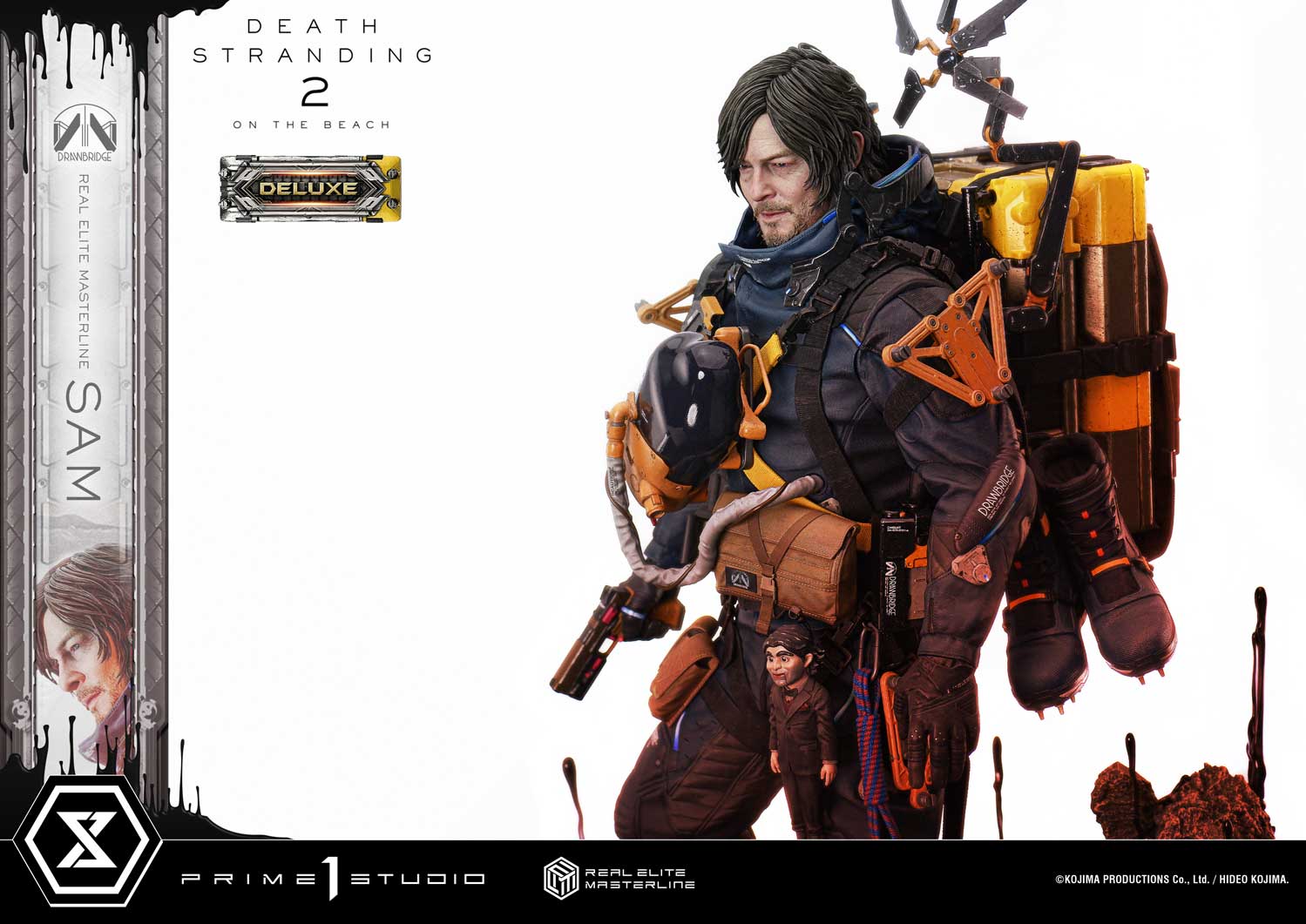 PRE-ORDER Prime 1 Statue - Real Elite Masterline - DEATH STRANDING 2: ON THE BEACH - Sam 1/3