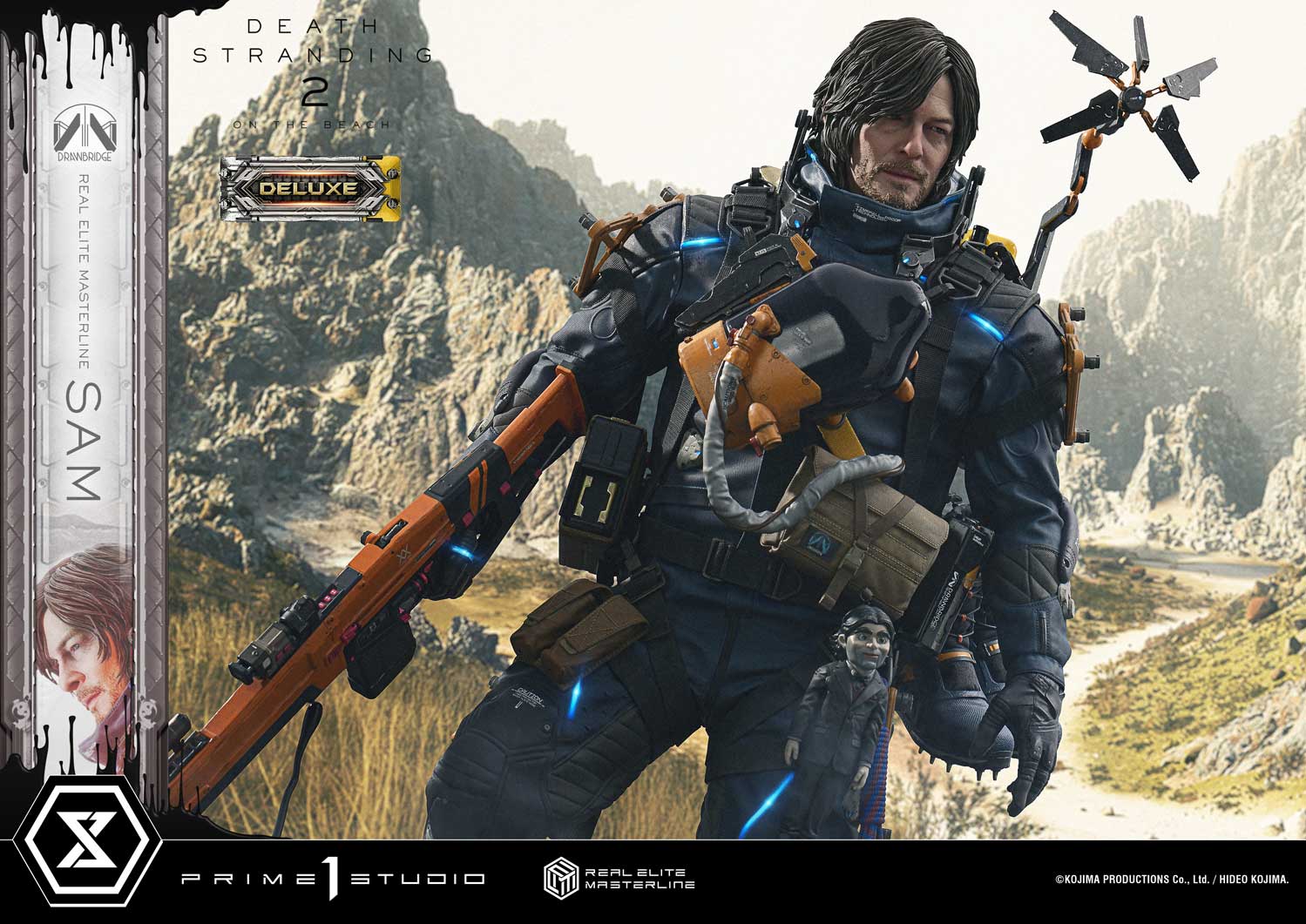 PRE-ORDER Prime 1 Statue - Real Elite Masterline - DEATH STRANDING 2: ON THE BEACH - Sam 1/3