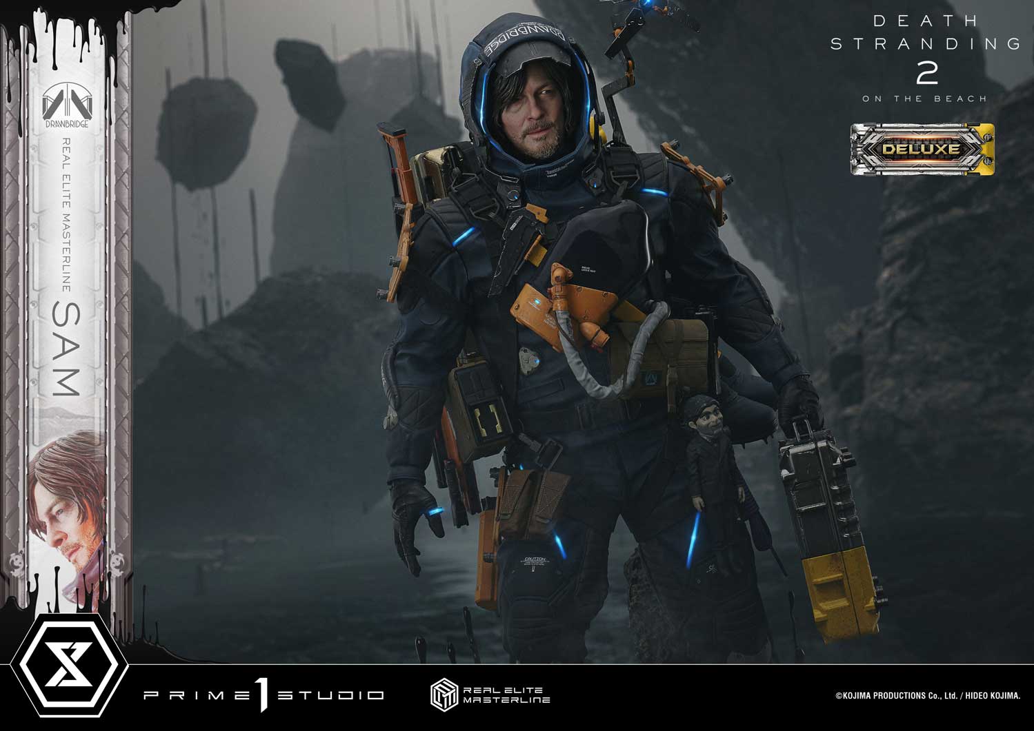 PRE-ORDER Prime 1 Statue - Real Elite Masterline - DEATH STRANDING 2: ON THE BEACH - Sam 1/3