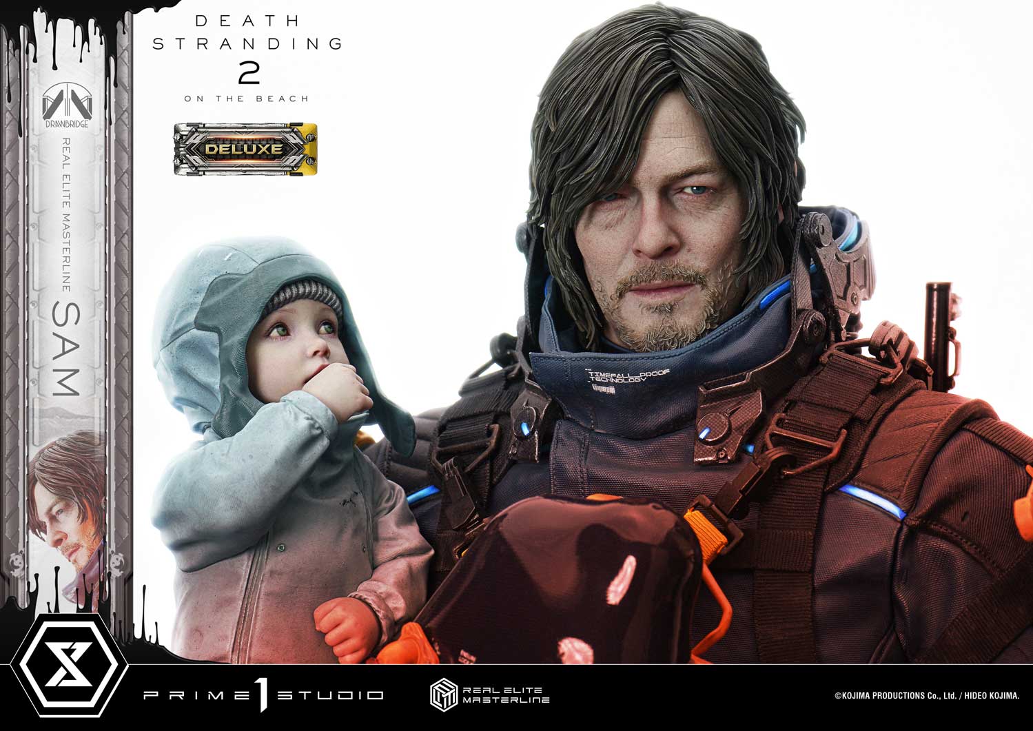 PRE-ORDER Prime 1 Statue - Real Elite Masterline - DEATH STRANDING 2: ON THE BEACH - Sam 1/3