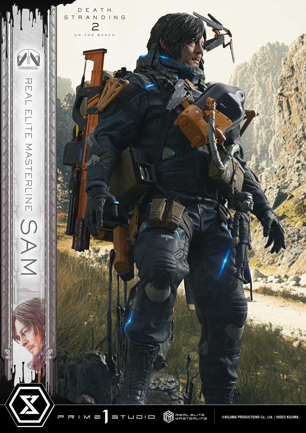 PRE-ORDER Prime 1 Statue - Real Elite Masterline - DEATH STRANDING 2: ON THE BEACH - Sam 1/3