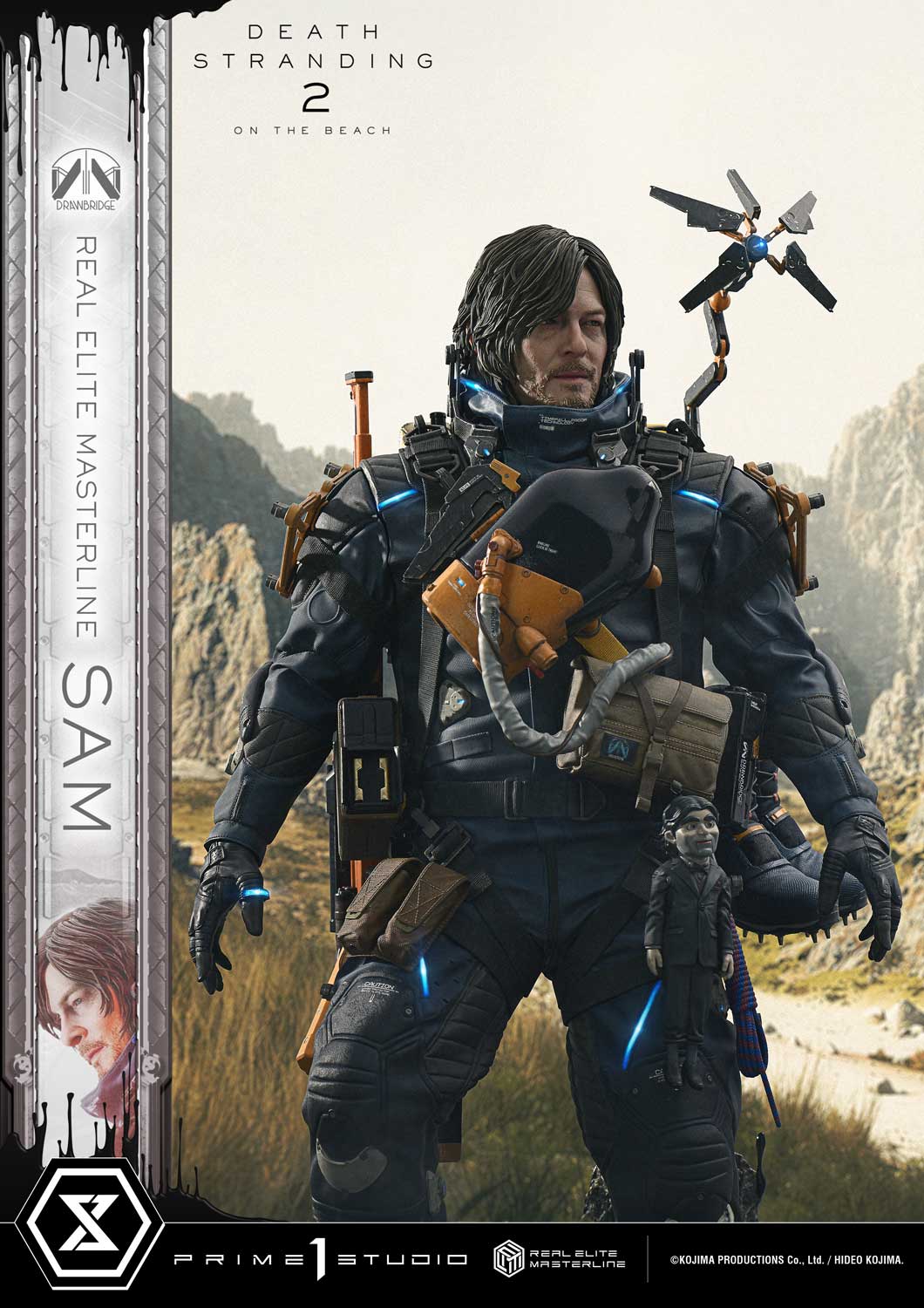 PRE-ORDER Prime 1 Statue - Real Elite Masterline - DEATH STRANDING 2: ON THE BEACH - Sam 1/3