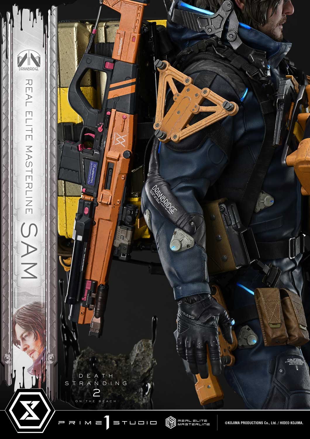 PRE-ORDER Prime 1 Statue - Real Elite Masterline - DEATH STRANDING 2: ON THE BEACH - Sam 1/3