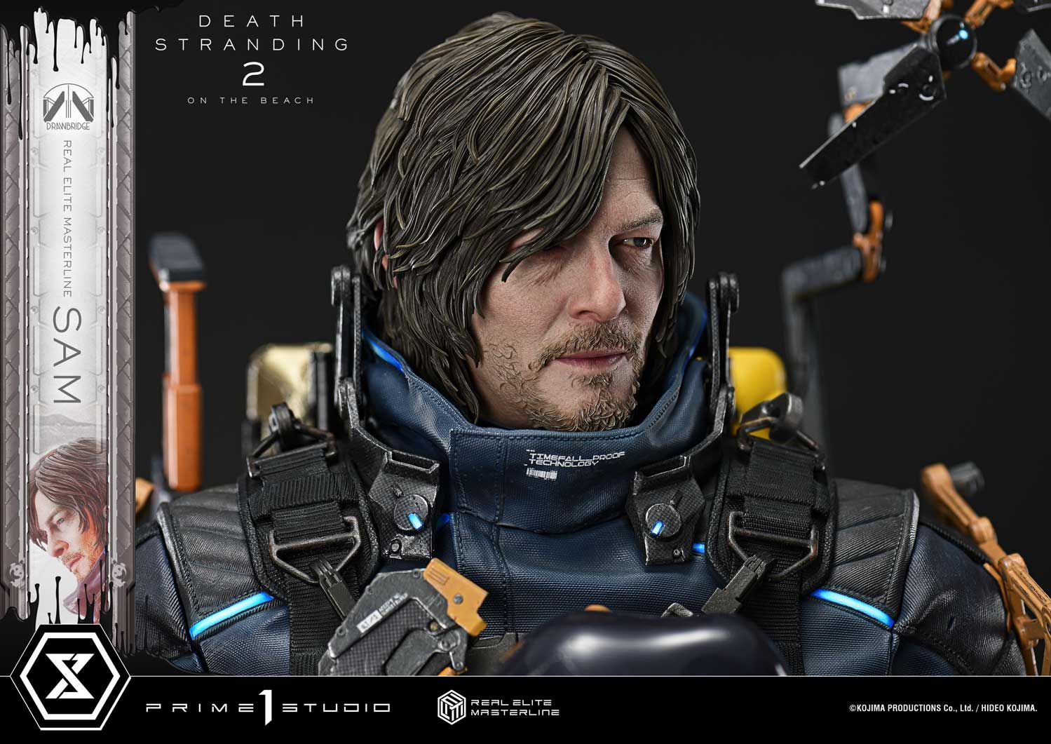 PRE-ORDER Prime 1 Statue - Real Elite Masterline - DEATH STRANDING 2: ON THE BEACH - Sam 1/3