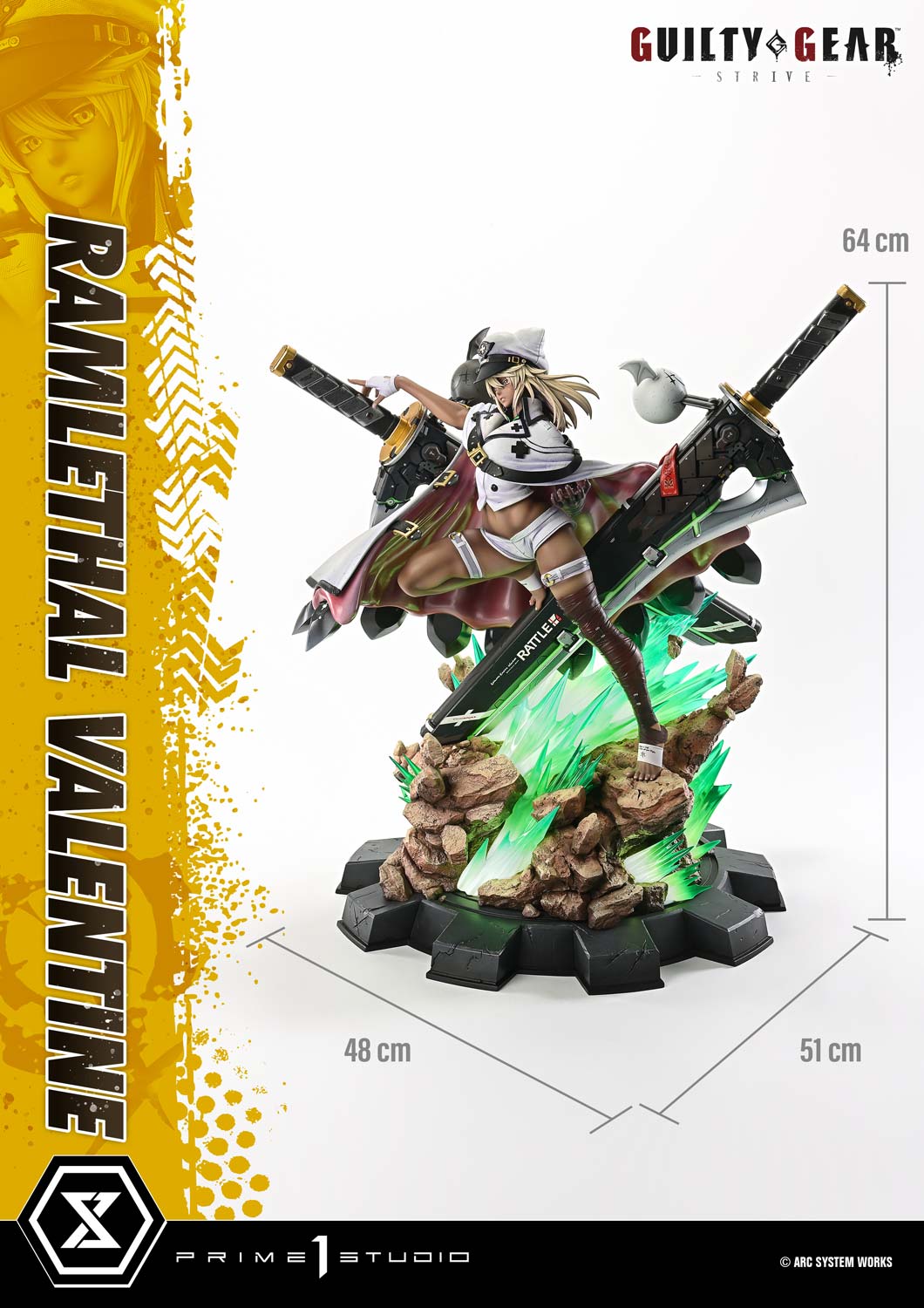 PRE-ORDER Prime 1 Statue - Ultimate Premium Masterline - Guilty Gear -Strive- - Ramlethal Valentine 1/4