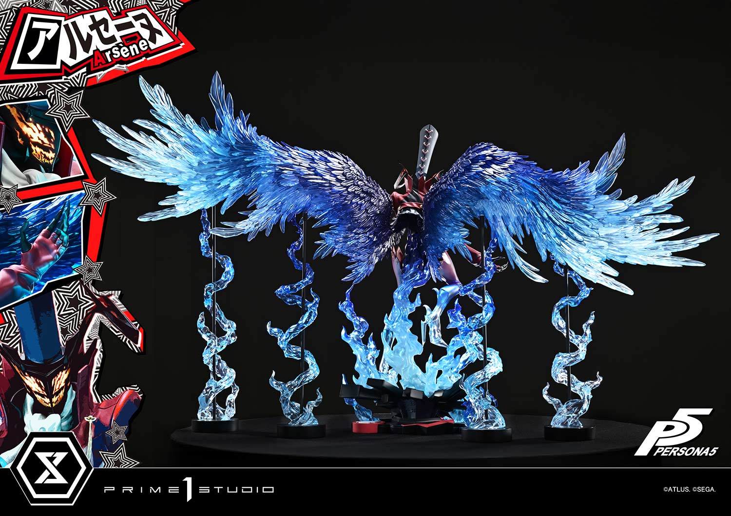 PRE-ORDER Prime 1 Statue - Premium Masterline - Persona5 - Arsène 1/4