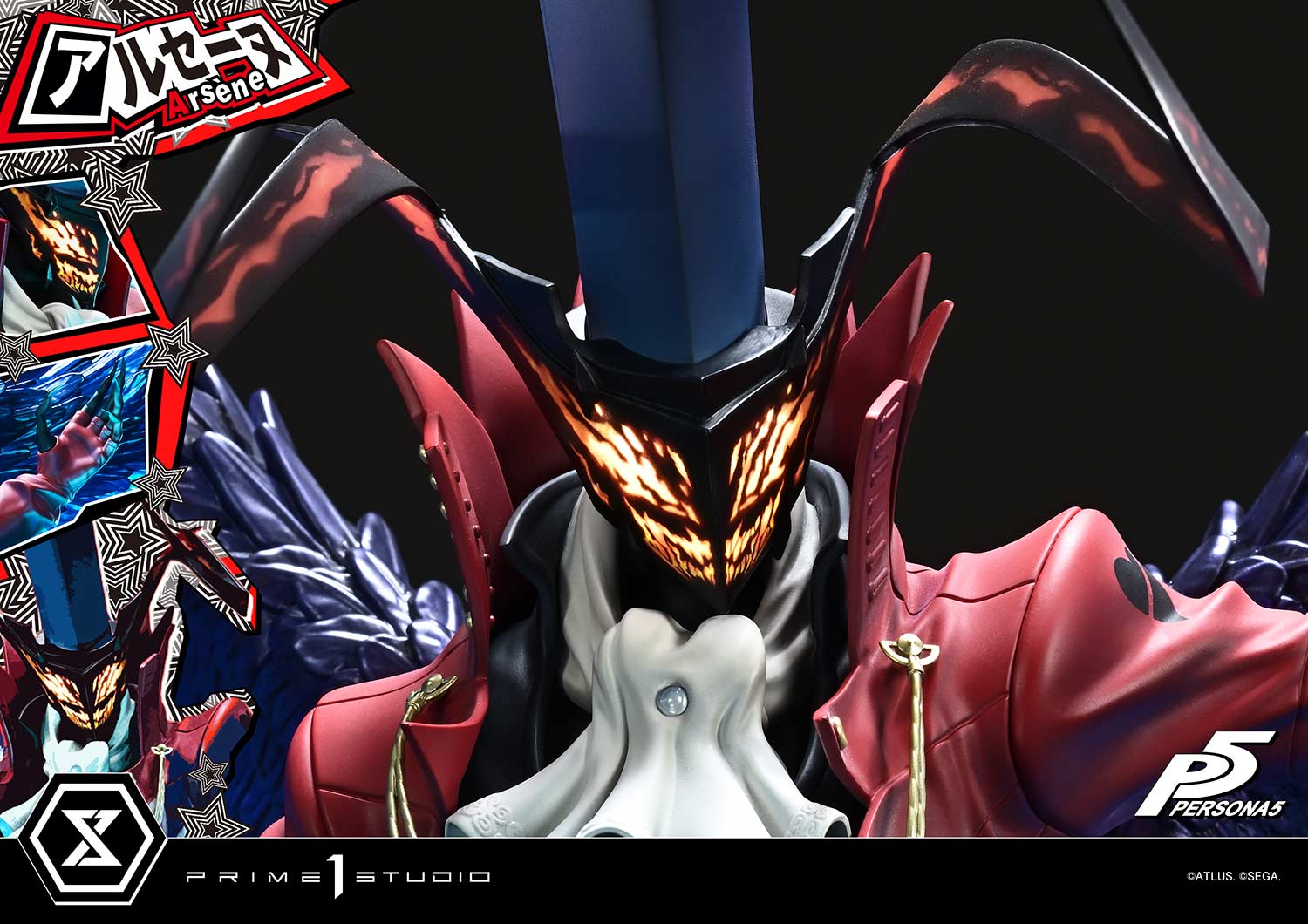 PRE-ORDER Prime 1 Statue - Premium Masterline - Persona5 - Arsène 1/4