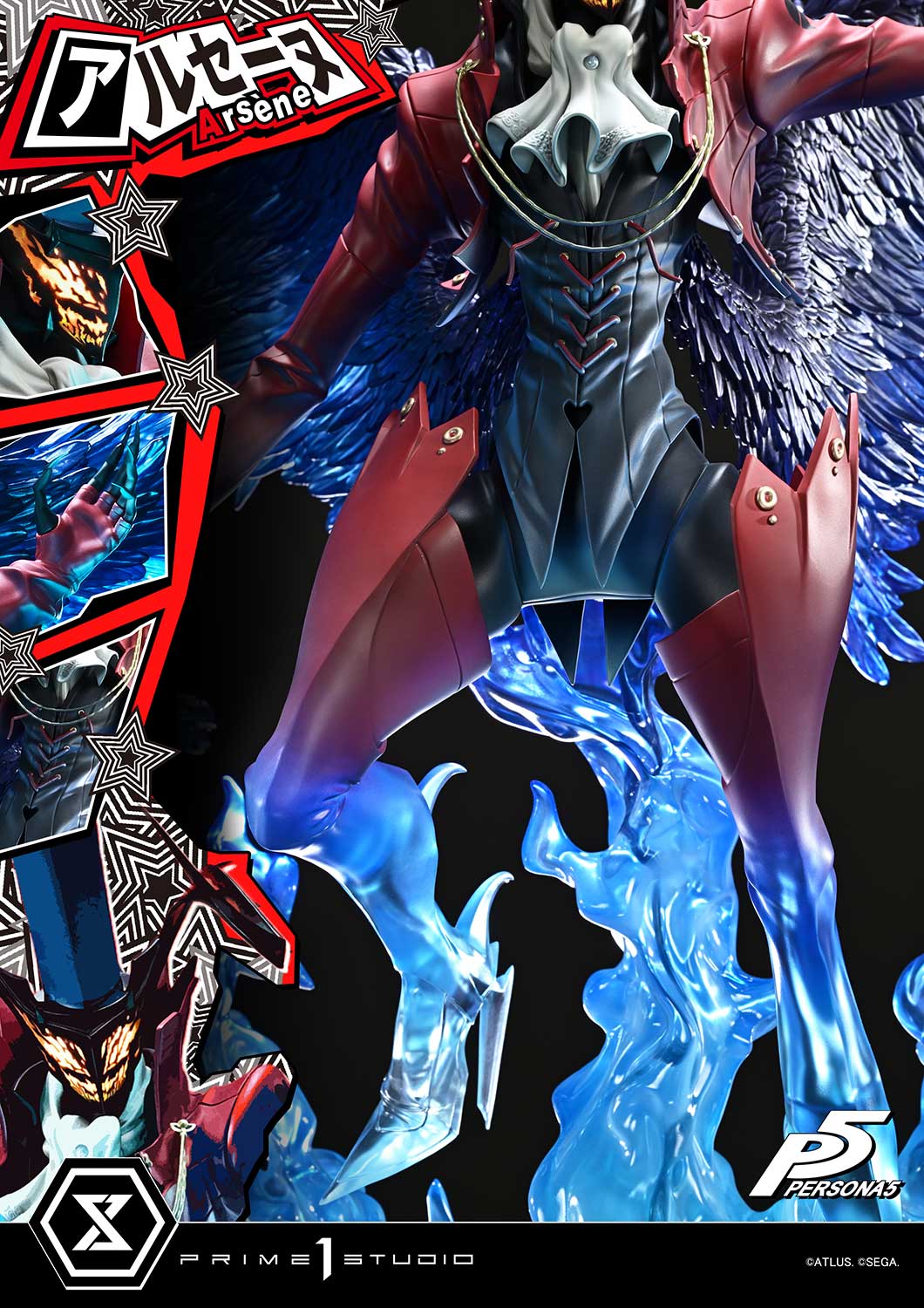 PRE-ORDER Prime 1 Statue - Premium Masterline - Persona5 - Arsène 1/4