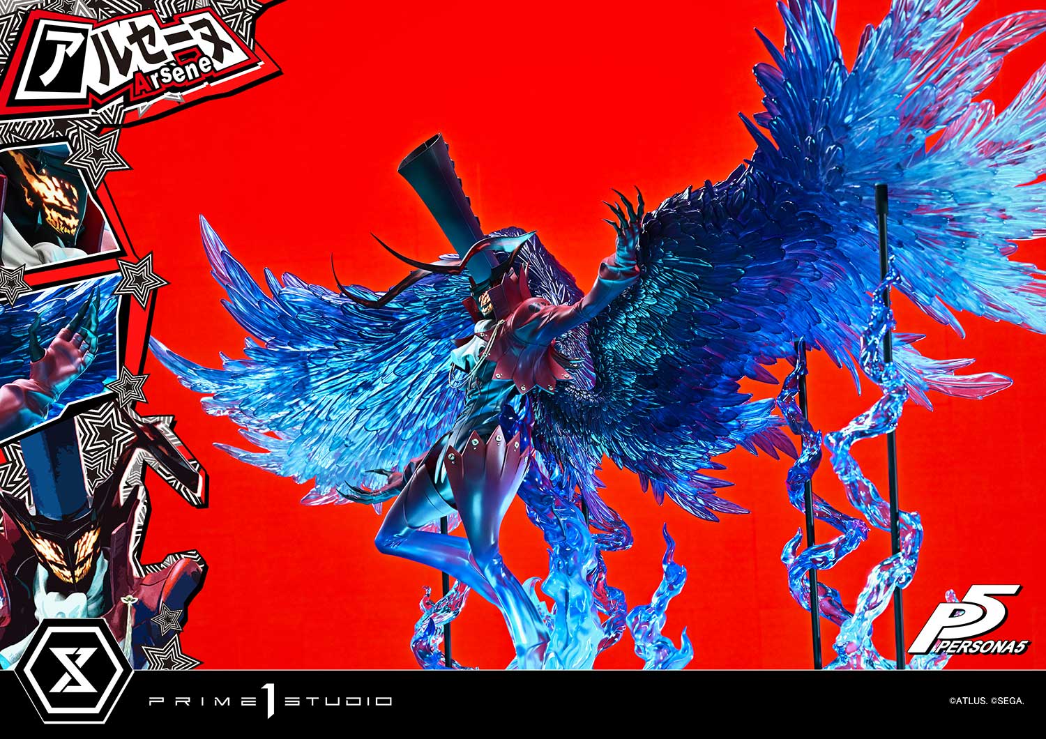 PRE-ORDER Prime 1 Statue - Premium Masterline - Persona5 - Arsène 1/4