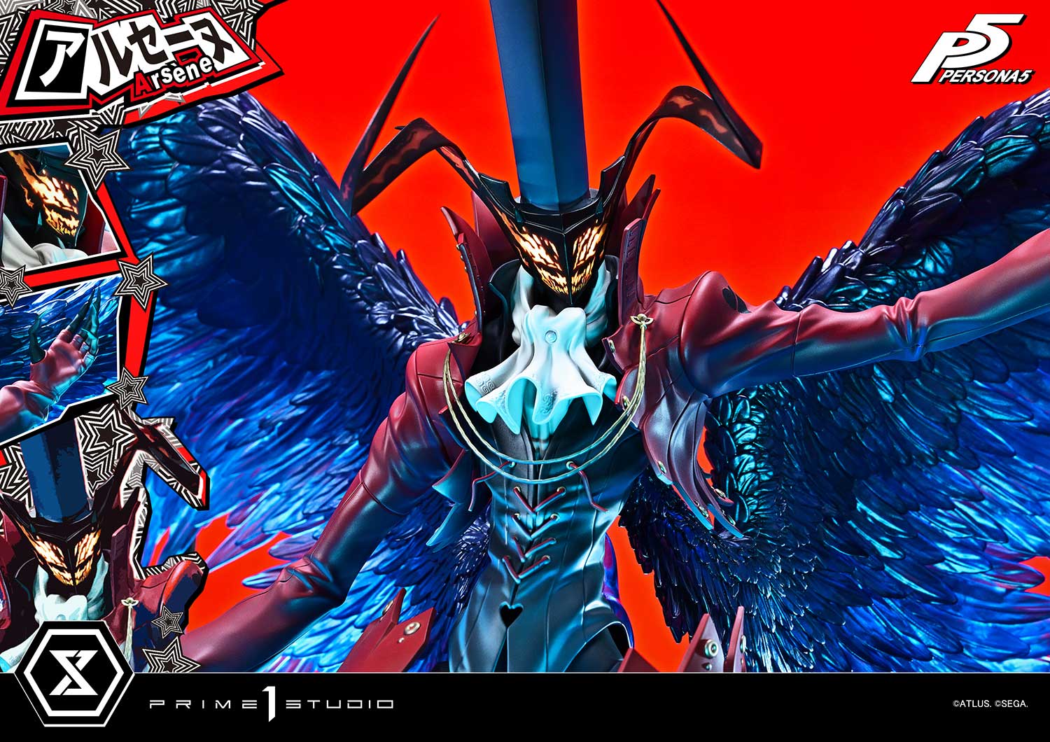 PRE-ORDER Prime 1 Statue - Premium Masterline - Persona5 - Arsène 1/4