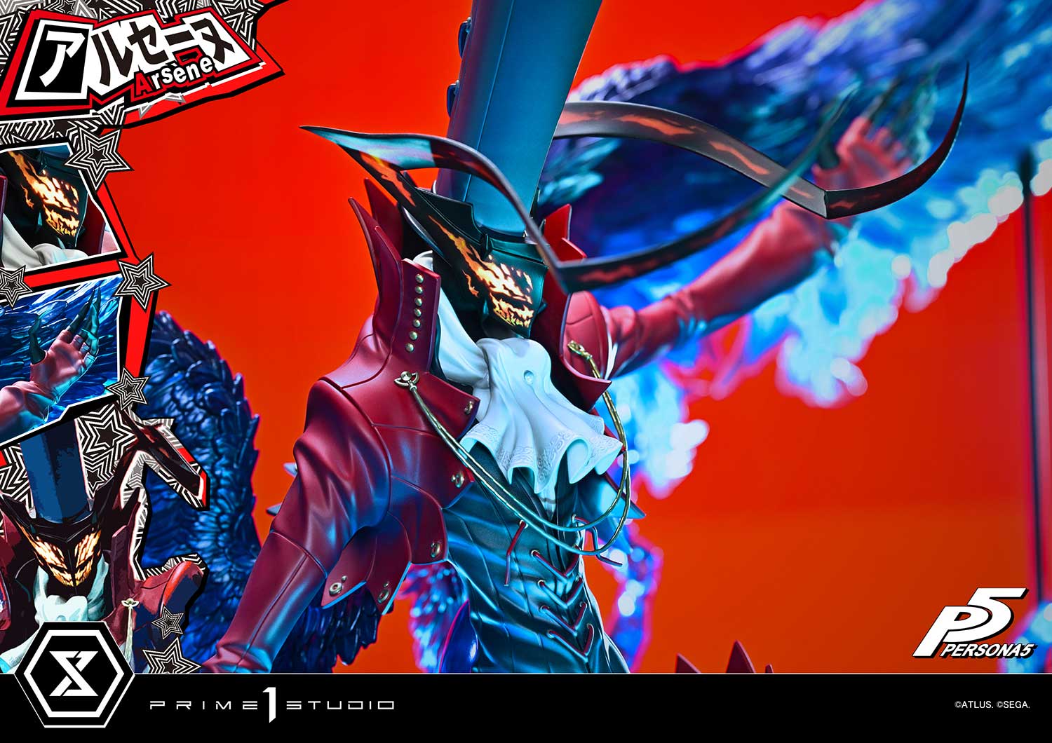PRE-ORDER Prime 1 Statue - Premium Masterline - Persona5 - Arsène 1/4