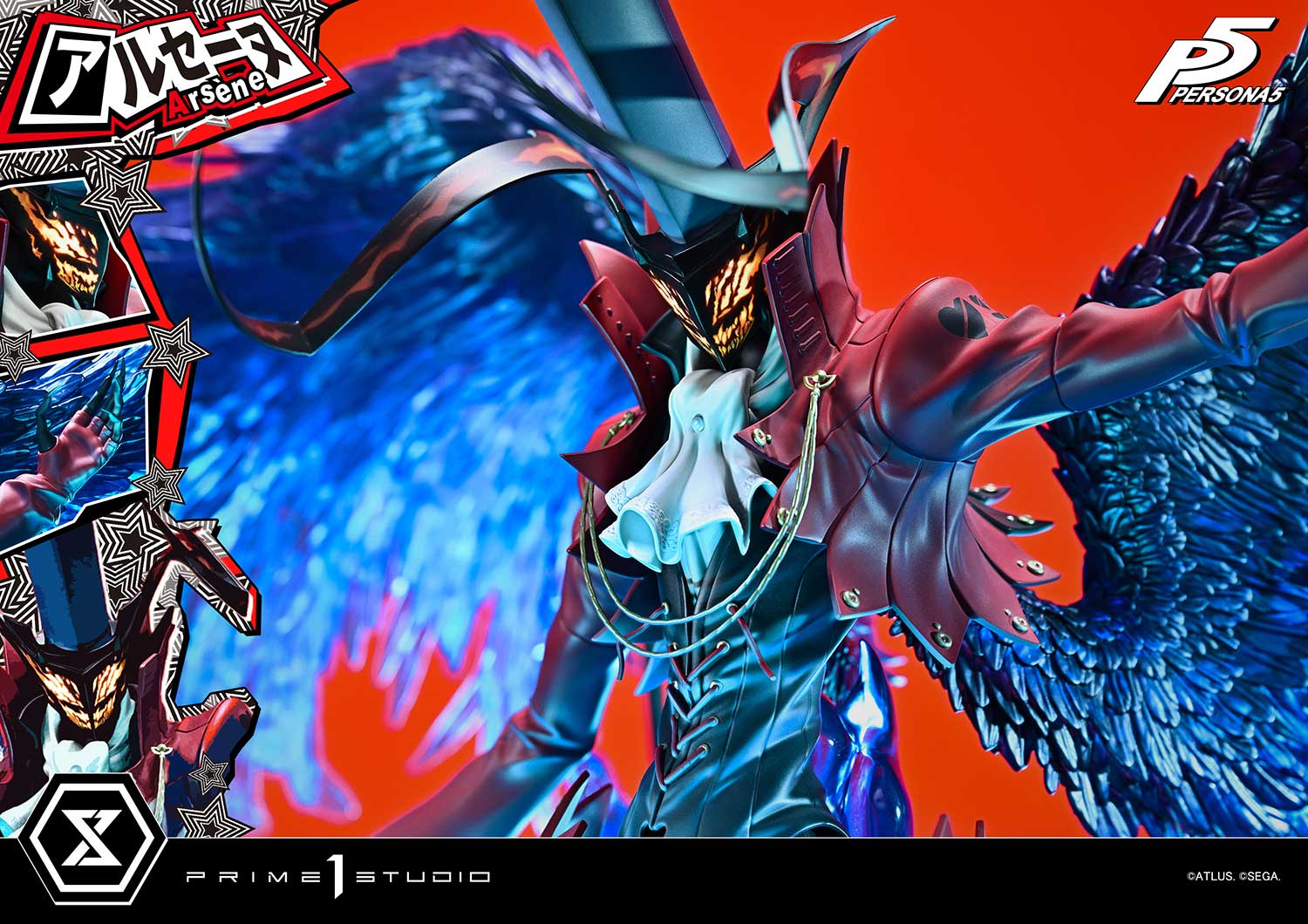 PRE-ORDER Prime 1 Statue - Premium Masterline - Persona5 - Arsène 1/4