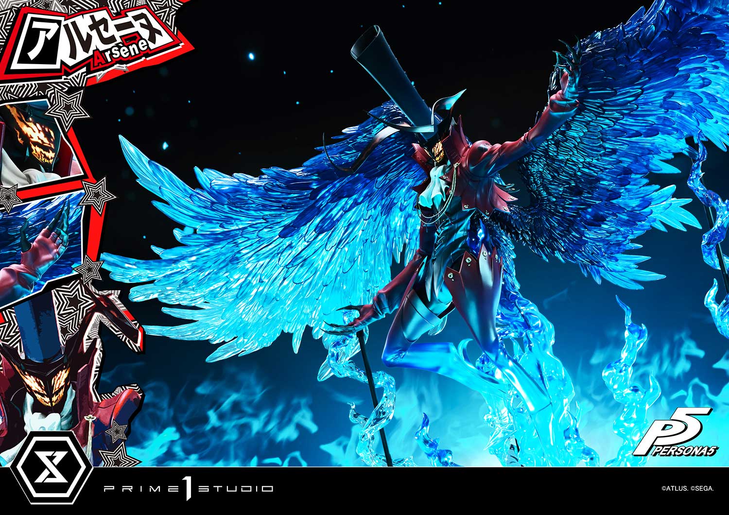 PRE-ORDER Prime 1 Statue - Premium Masterline - Persona5 - Arsène 1/4