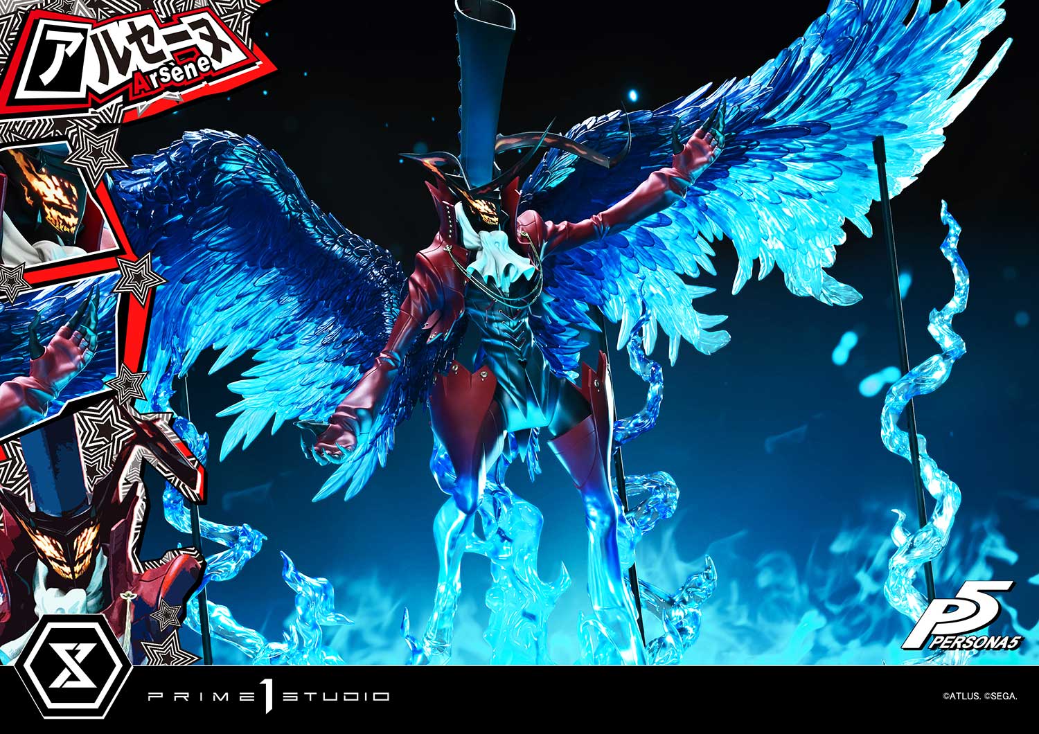 PRE-ORDER Prime 1 Statue - Premium Masterline - Persona5 - Arsène 1/4