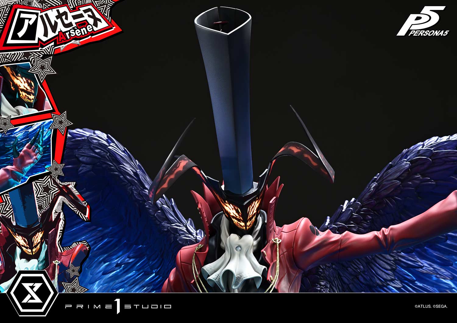 PRE-ORDER Prime 1 Statue - Premium Masterline - Persona5 - Arsène 1/4