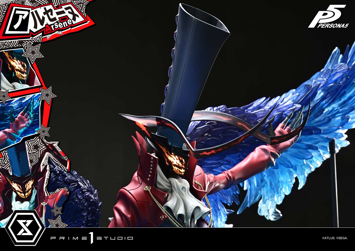 PRE-ORDER Prime 1 Statue - Premium Masterline - Persona5 - Arsène 1/4