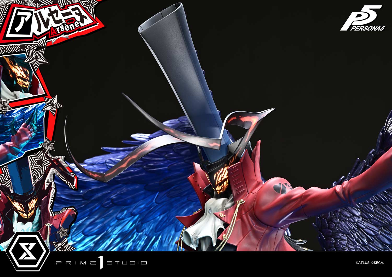 PRE-ORDER Prime 1 Statue - Premium Masterline - Persona5 - Arsène 1/4