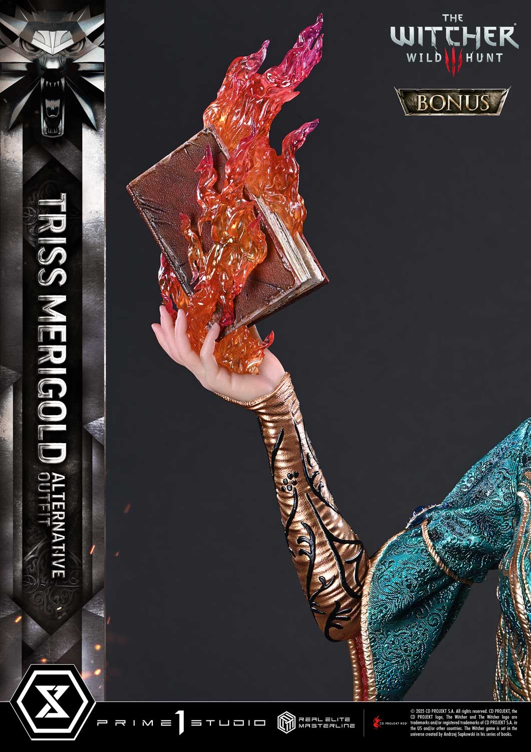 PRE-ORDER Prime 1 Statue - Real Elite Masterline - The Witcher 3: Wild Hunt - Triss Merigold: Alternative Outfit 1/4