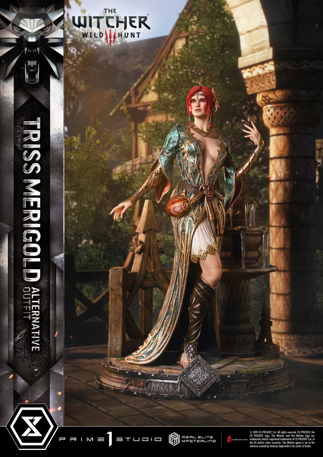 PRE-ORDER Prime 1 Statue - Real Elite Masterline - The Witcher 3: Wild Hunt - Triss Merigold: Alternative Outfit 1/4