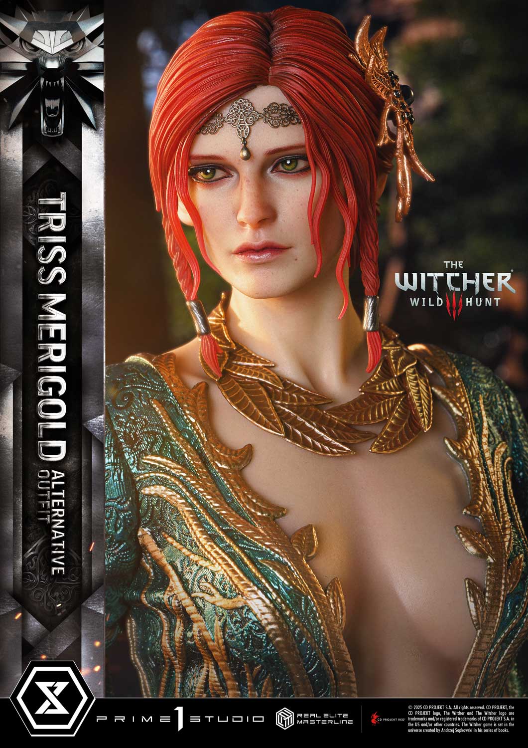 PRE-ORDER Prime 1 Statue - Real Elite Masterline - The Witcher 3: Wild Hunt - Triss Merigold: Alternative Outfit 1/4
