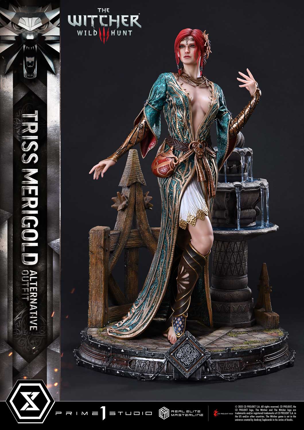 PRE-ORDER Prime 1 Statue - Real Elite Masterline - The Witcher 3: Wild Hunt - Triss Merigold: Alternative Outfit 1/4