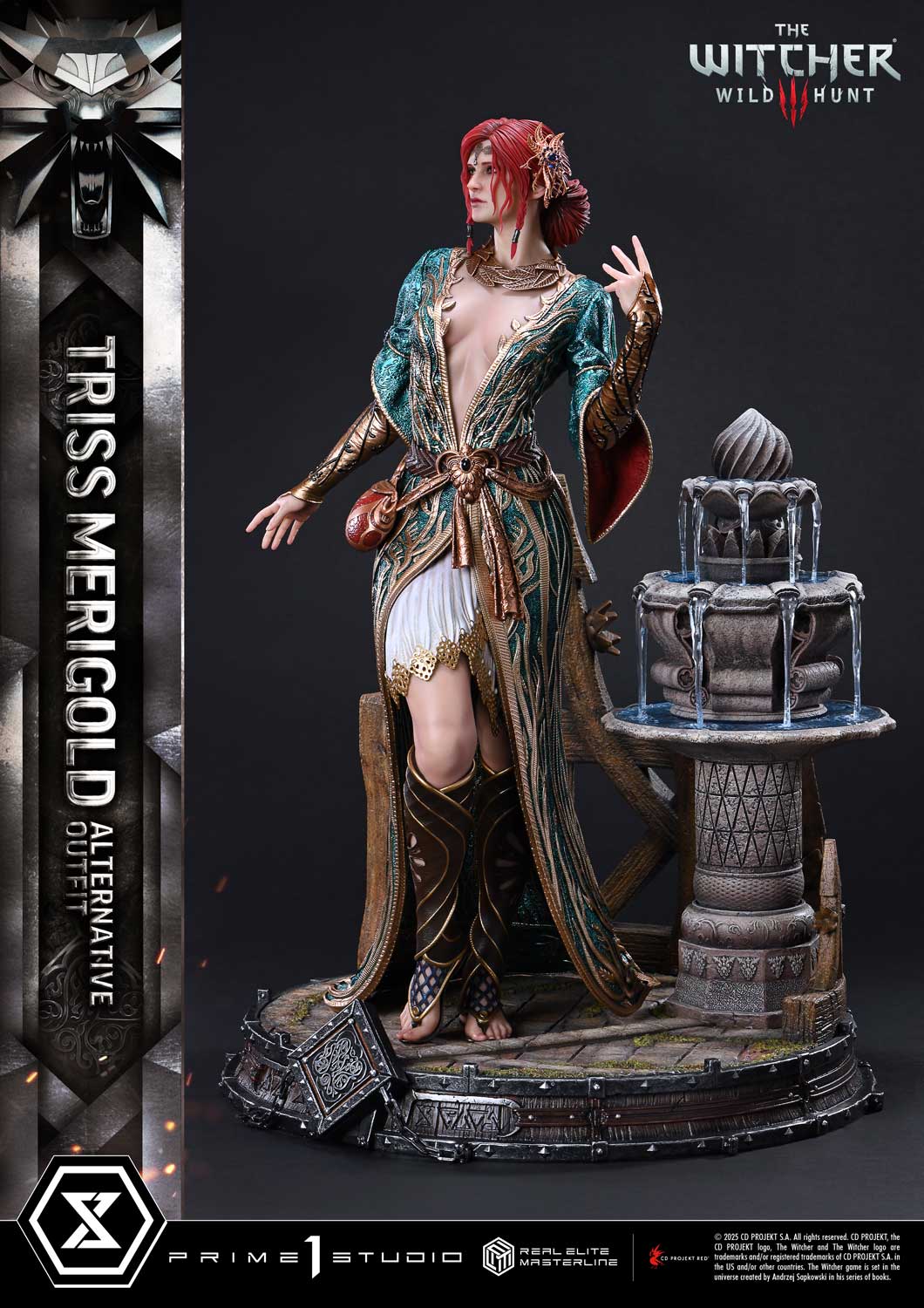 PRE-ORDER Prime 1 Statue - Real Elite Masterline - The Witcher 3: Wild Hunt - Triss Merigold: Alternative Outfit 1/4