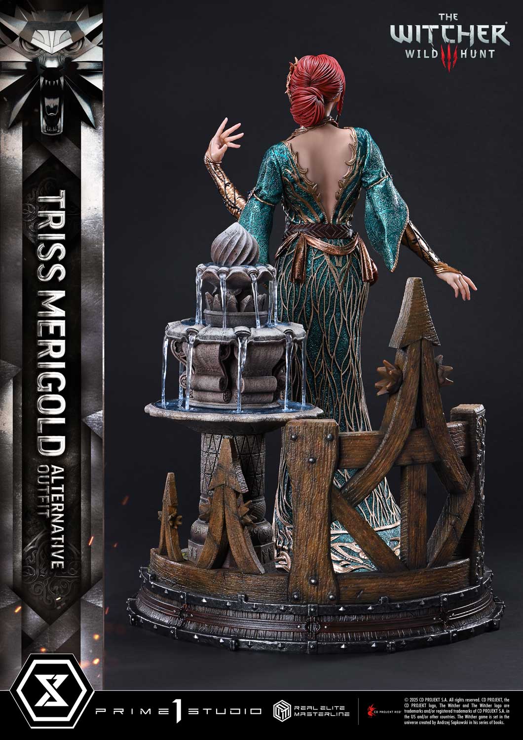 PRE-ORDER Prime 1 Statue - Real Elite Masterline - The Witcher 3: Wild Hunt - Triss Merigold: Alternative Outfit 1/4