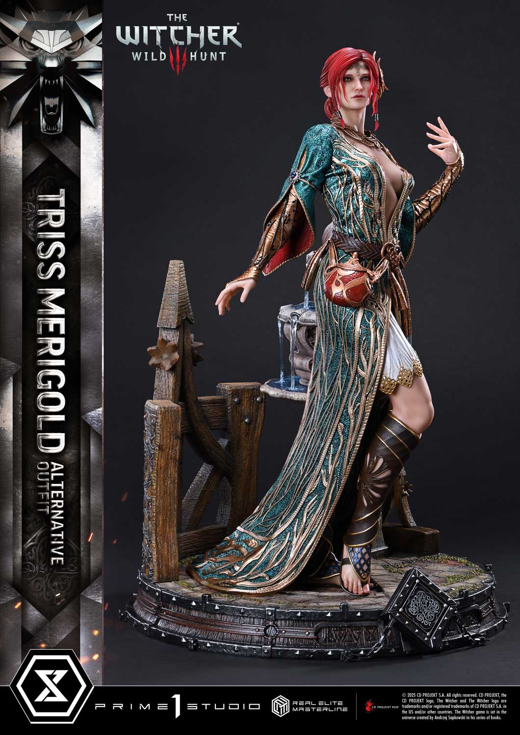 PRE-ORDER Prime 1 Statue - Real Elite Masterline - The Witcher 3: Wild Hunt - Triss Merigold: Alternative Outfit 1/4
