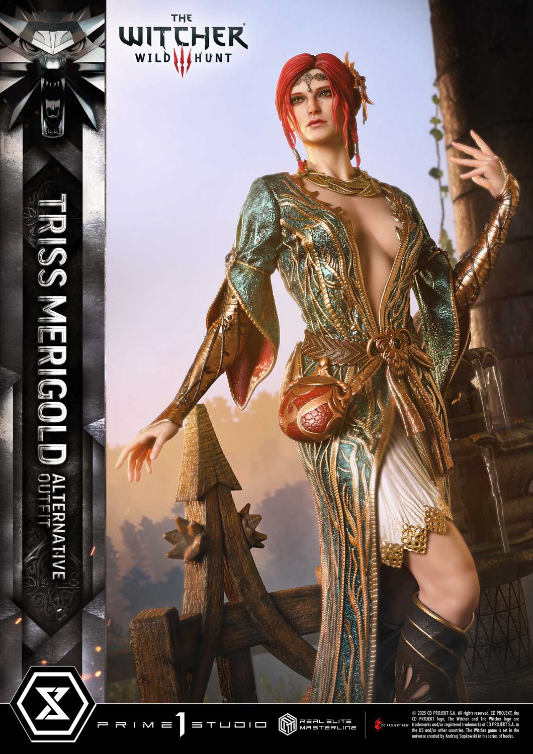 PRE-ORDER Prime 1 Statue - Real Elite Masterline - The Witcher 3: Wild Hunt - Triss Merigold: Alternative Outfit 1/4