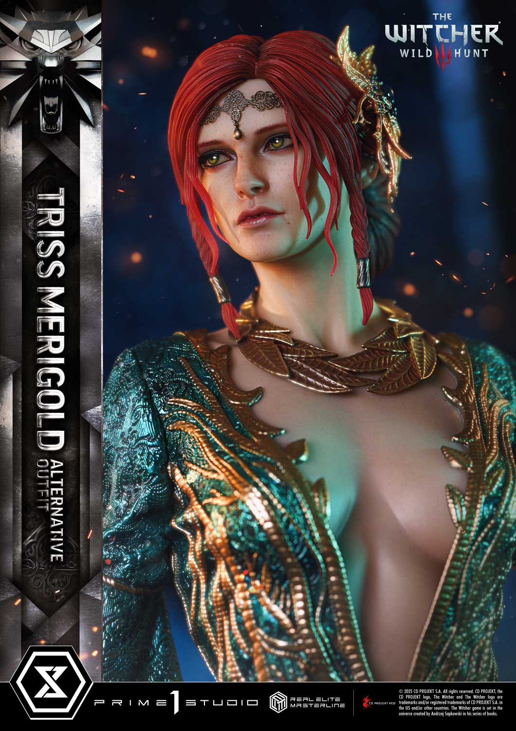 PRE-ORDER Prime 1 Statue - Real Elite Masterline - The Witcher 3: Wild Hunt - Triss Merigold: Alternative Outfit 1/4