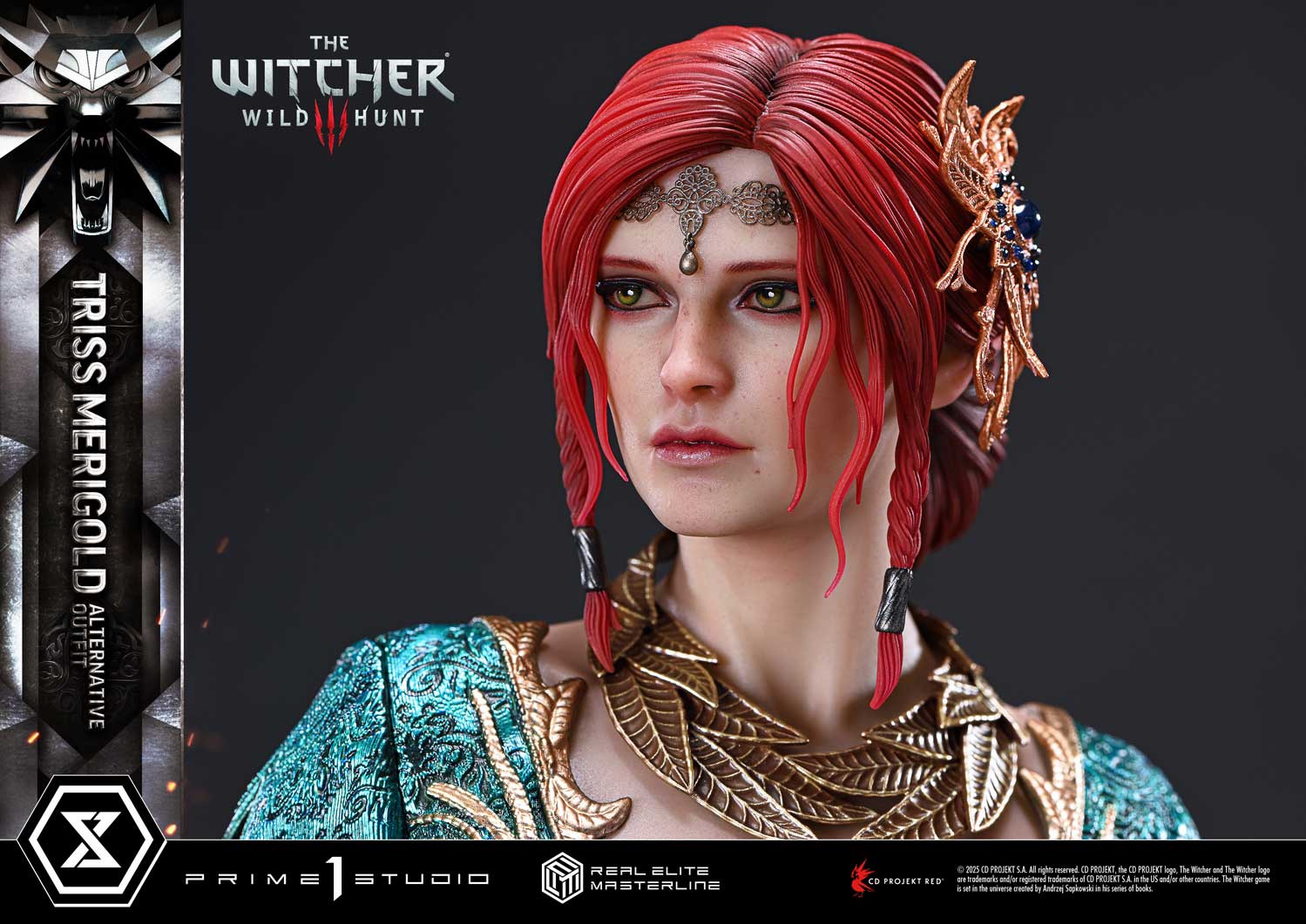 PRE-ORDER Prime 1 Statue - Real Elite Masterline - The Witcher 3: Wild Hunt - Triss Merigold: Alternative Outfit 1/4