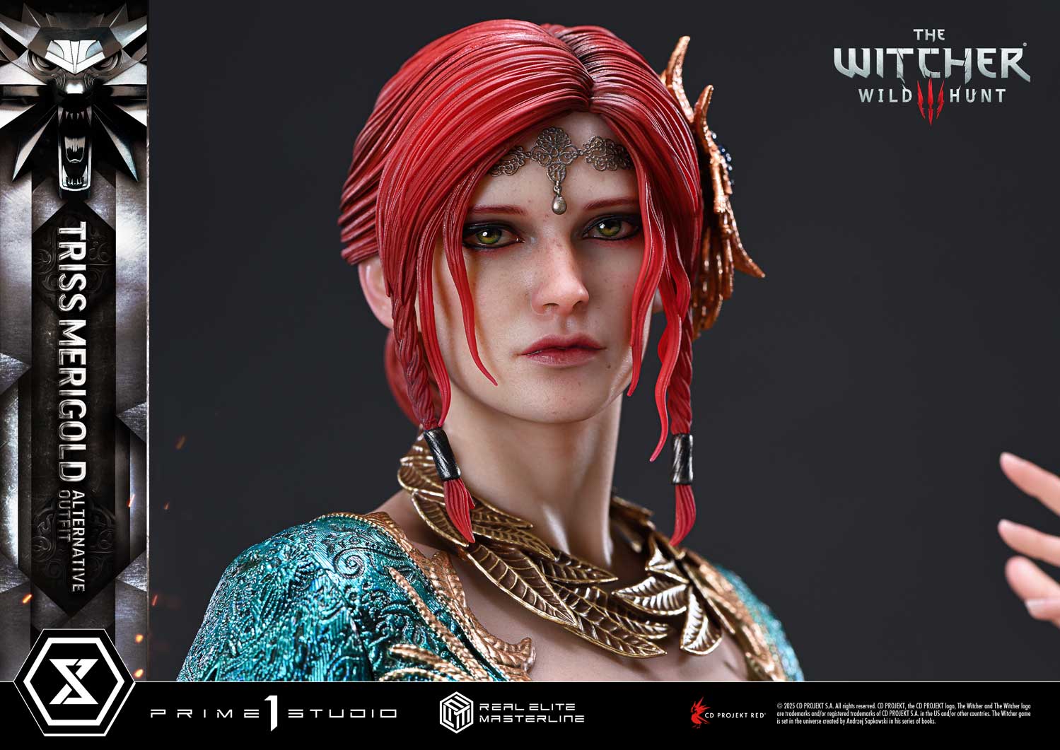 PRE-ORDER Prime 1 Statue - Real Elite Masterline - The Witcher 3: Wild Hunt - Triss Merigold: Alternative Outfit 1/4