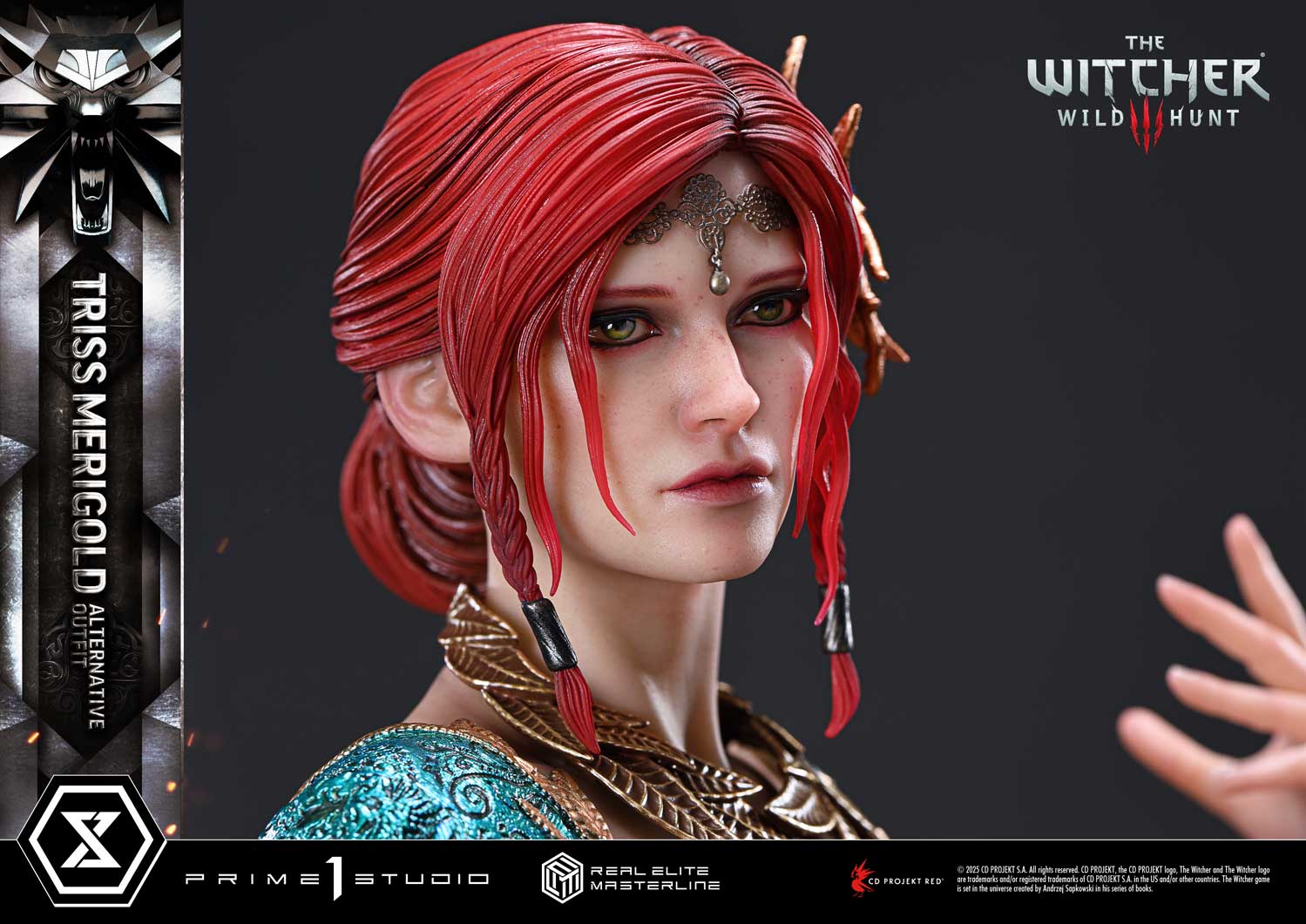PRE-ORDER Prime 1 Statue - Real Elite Masterline - The Witcher 3: Wild Hunt - Triss Merigold: Alternative Outfit 1/4
