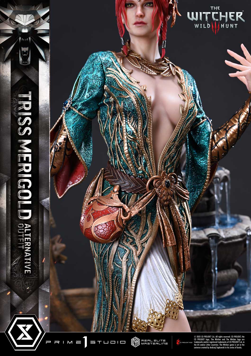 PRE-ORDER Prime 1 Statue - Real Elite Masterline - The Witcher 3: Wild Hunt - Triss Merigold: Alternative Outfit 1/4